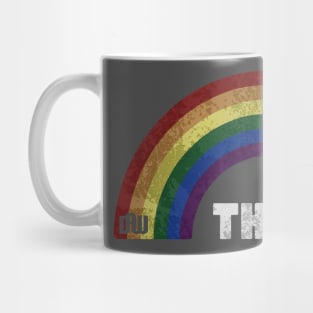 Grunge LGBT+ Pride - They/Them Pronouns Mug